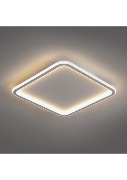 TRA54102 Eco 80*80 cm LED Avize Plafonyer Basıs - Işık Rengi 6500K Soğuk Beyaz
