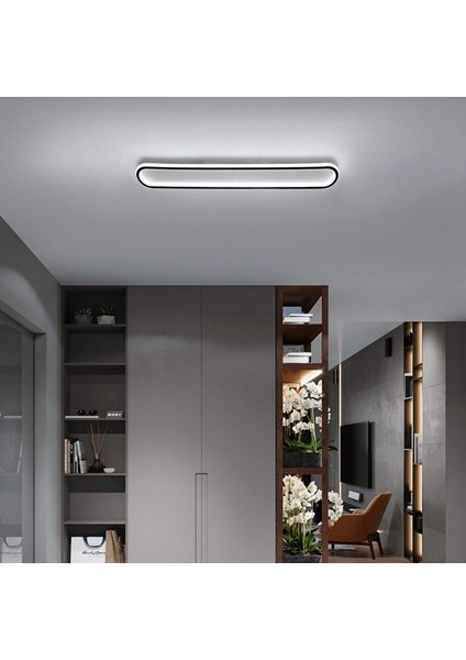 TRA54111 Eco 120*16 cm LED Avize Plafonyer Basıs - Işık Rengi 3000K Sıcak Beyaz