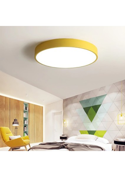 TRA3033-200-100 Eco Ø100 cm LED Avize Plafonyer 10DRUM - Işık Rengi 6500K Soğuk Beyaz