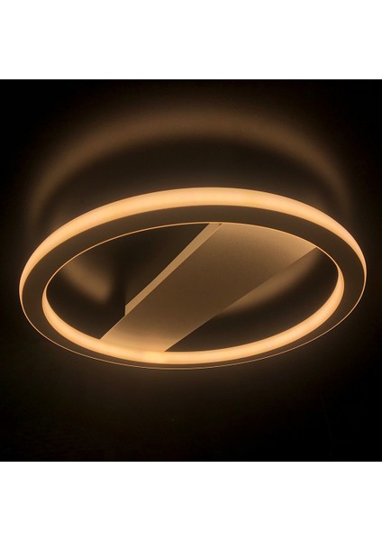 TRV54108D Pro Ø120 cm LED Avize Plafonyer Basıs - Işık Rengi 4000K Doğal Beyaz