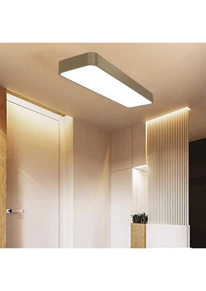 TRA54057 Eco 120*30 cm LED Avize Plafonyer ON4GEN - Işık Rengi 6500K Soğuk Beyaz