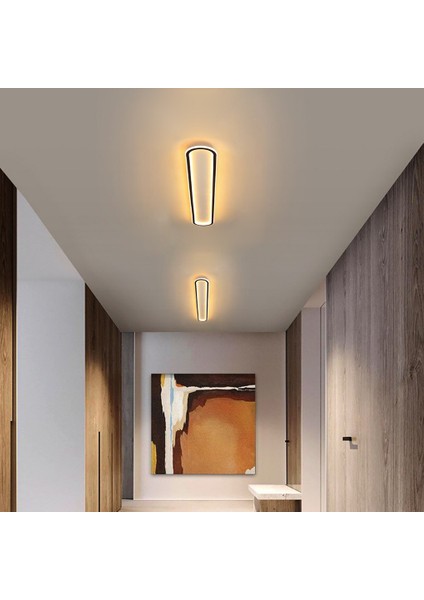 TRA54112 Eco 60*16 cm LED Avize Plafonyer Basıs - Işık Rengi 6500K Soğuk Beyaz