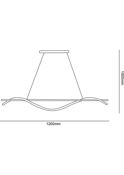 TRA36001 Eco 120 cm LED Avize Sarkıt Joy - Işık Rengi 4000K Doğal Beyaz fırsatları