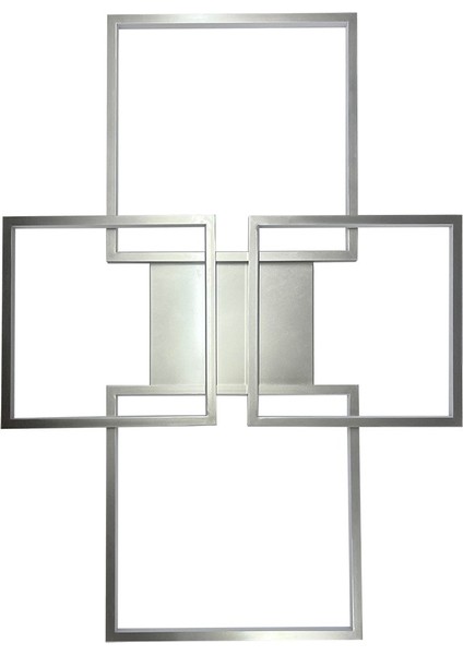 TRA32026 Eco 150*110CM LED Avize Plafonyer Dörtkare - Işık Rengi 4000K Doğal Beyaz