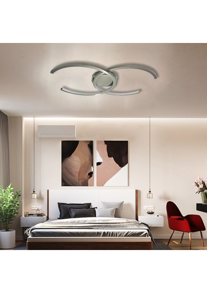 TRA30076A Eco 90*60 cm LED Avize Plafonyer Sırta - Işık Rengi 4000K Doğal Beyaz