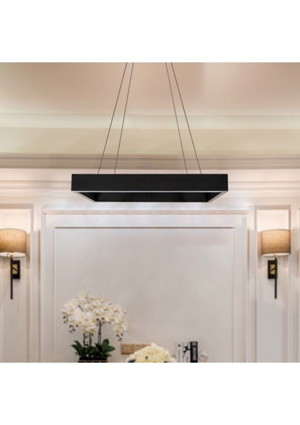 TRA62001 Eco 60X60 cm LED Avize Sarkıt Akad - Işık Rengi 3000K Sıcak Beyaz