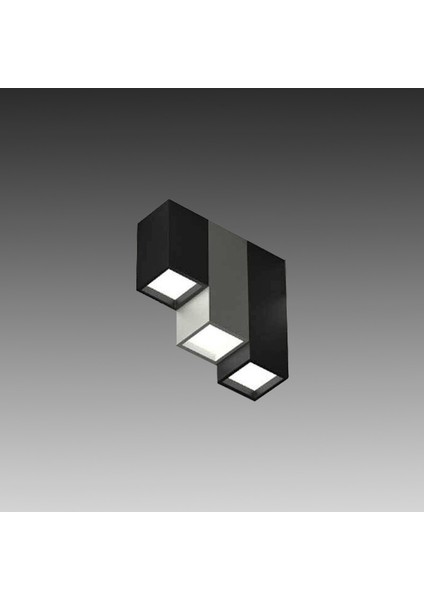 TRA84002A Eco 30*10 cm LED Avize Plafonyer Lux Cube - Işık Rengi 4000K Doğal Beyaz