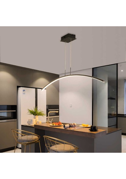 TRA30068 Eco 120 cm LED Avize Sarkıt Yay - Işık Rengi 6500K Soğuk Beyaz