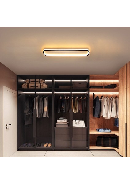 TRA54112 Eco 60*16 cm LED Avize Plafonyer Basıs - Işık Rengi 3000K Sıcak Beyaz