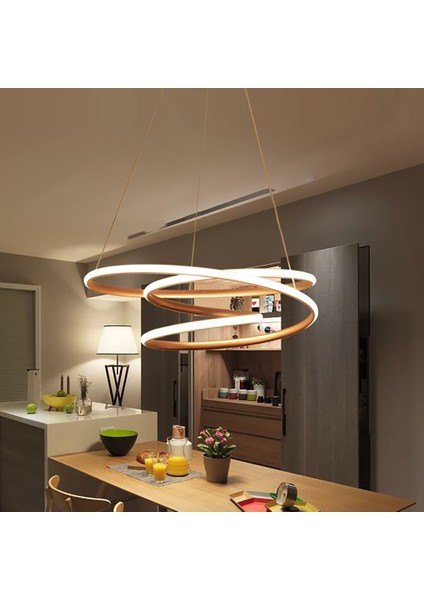 TRA36501 Eco Ø60 cm LED Avize Sarkıt Freerun - Işık Rengi 6500K Soğuk Beyaz