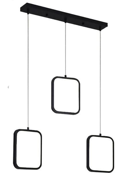 TRA30601 Eco 3x(30*30 Cm) LED Avize Sarkıt Üçkare - Işık Rengi 6500K Soğuk Beyaz fiyatları