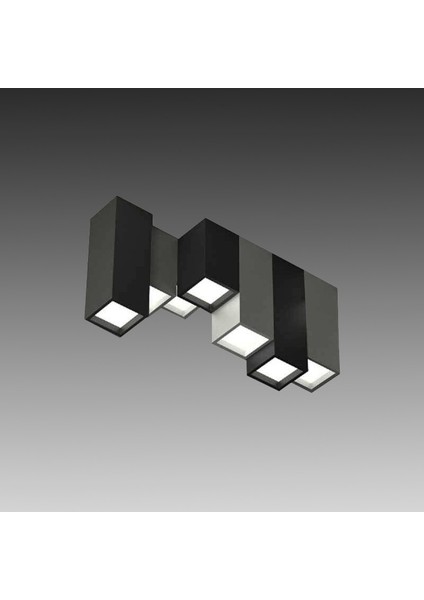 TRA84002C Eco 70*20 cm LED Avize Plafonyer Lux Cube - Işık Rengi 6500K Soğuk Beyaz