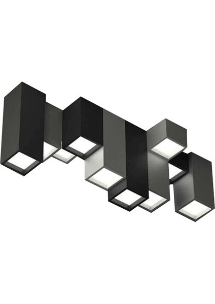TRA84002 Eco 90*30 cm LED Avize Plafonyer Lux Cube - Işık Rengi 6500K Soğuk Beyaz
