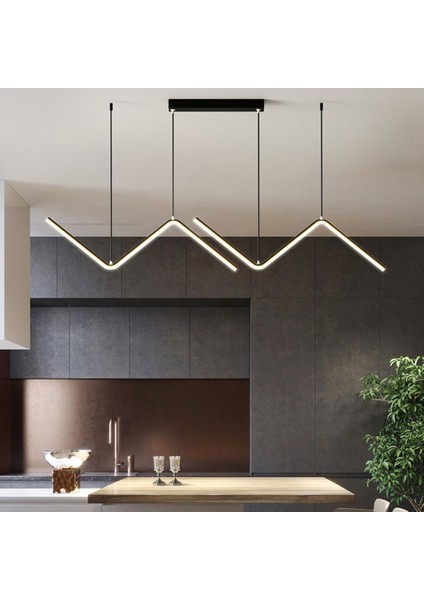 TRA30105 Eco 120 cm LED Avize Sarkıt Tetrıs - Işık Rengi 3000K Sıcak Beyaz