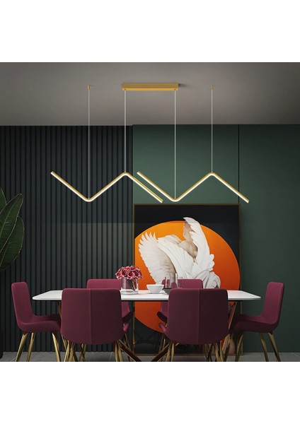 TRA30105 Eco 120 cm LED Avize Sarkıt Tetrıs - Işık Rengi 3000K Sıcak Beyaz