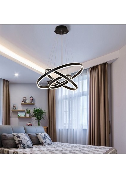 TRA61903 Eco Ø100 cm LED Avize Sarkıt Neptun - Işık Rengi 6500K Soğuk Beyaz indirimleri