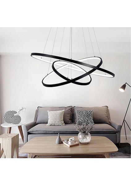 TRA30030 Eco Ø65 cm LED Avize Sarkıt Mını3 - Işık Rengi 3000K Sıcak Beyaz