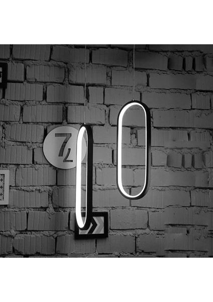 TRA30074B Eco 2x(50*15 Cm) LED Avize Sarkıt Küpe2 - Işık Rengi 4000K Doğal Beyaz modelleri