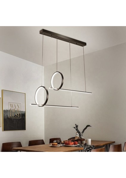 TRA30066 Eco 120*40 cm LED Avize Sarkıt On2 - Işık Rengi 3000K Sıcak Beyaz