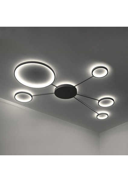 TRA83019 Eco 130*100 cm LED Avize Plafonyer Planets - Işık Rengi 4000K Doğal Beyaz