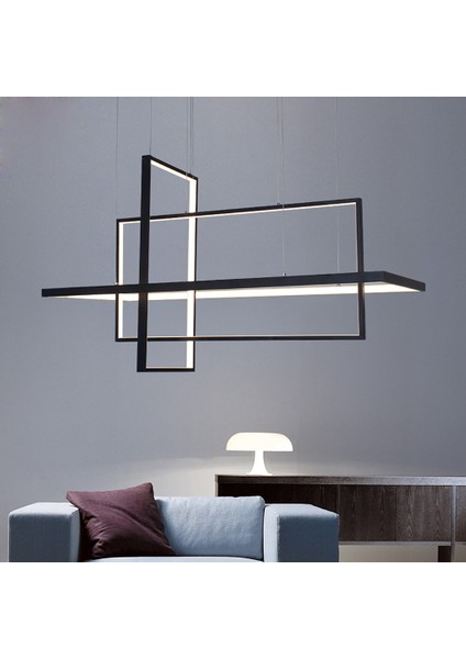 TRA30072 Eco 80*50 cm LED Avize Sarkıt Luxkare - Işık Rengi 4000K Doğal Beyaz