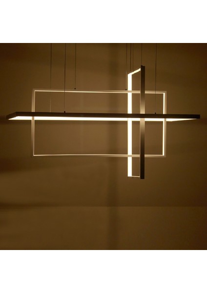 TRA30072 Eco 80*50 cm LED Avize Sarkıt Luxkare - Işık Rengi 4000K Doğal Beyaz