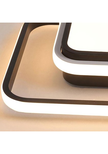 TRA32001 Eco 80*58 cm LED Avize Plafonyer Kare DRUM2BELT - Işık Rengi 3000K Sıcak Beyaz indirimleri