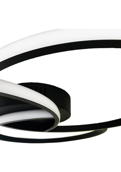 TRA30033 Eco Ø60 cm LED Avize Plafonyer Üçbağ - Işık Rengi 3000K Sıcak Beyaz