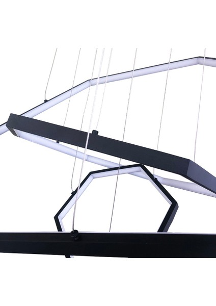 TRA30034 Eco Ø70 cm LED Avize Sarkıt Üç6gen - Işık Rengi 6500K Soğuk Beyaz indirimleri