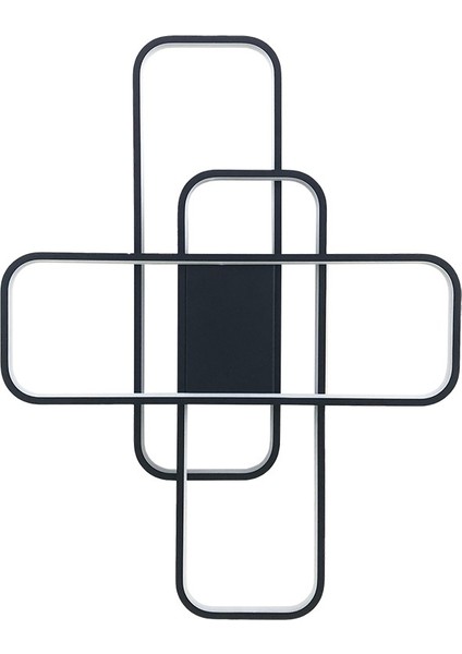 TRA30040 Eco 87*60 cm LED Avize Plafonyer Ovalköşe Üç4gen - Işık Rengi 3000K Sıcak Beyaz