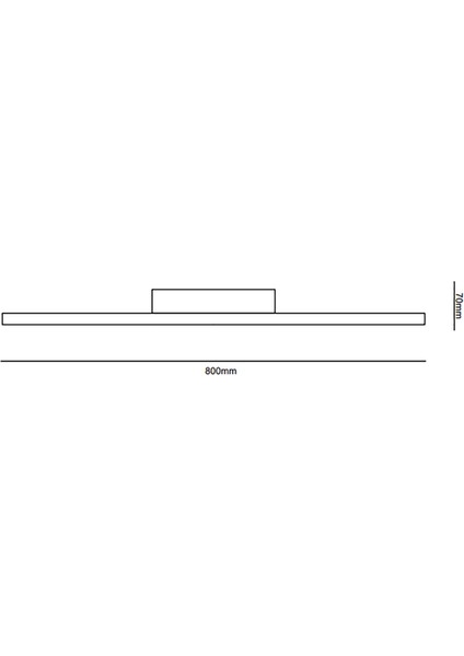 TRA30065 Eco 80*50 cm LED Avize Plafonyer Ovalköşe 4gen - Işık Rengi 3000K Sıcak Beyaz