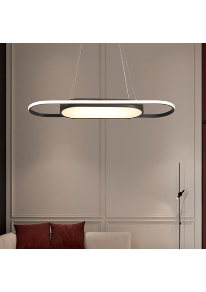 TRA34201 Eco 70*18 cm LED Avize Sarkıt Long Drumbelt - Işık Rengi 4000K Doğal Beyaz