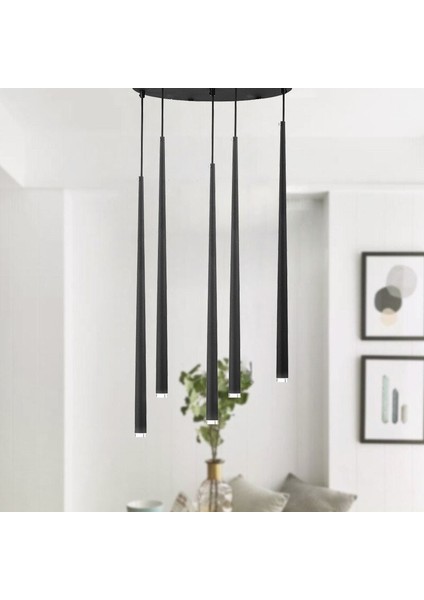 TRA83021Y Eco 5*52 cm LED Avize Sarkıt Tray Clarıon - Işık Rengi 6500K Soğuk Beyaz