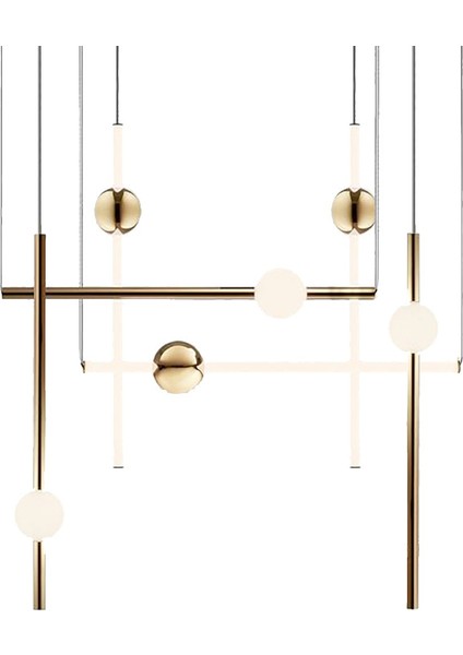 TRV83071 Pro 120*100 cm LED Avize Sarkıt Lux Queen - Işık Rengi 3000K Sıcak Beyaz fiyatları