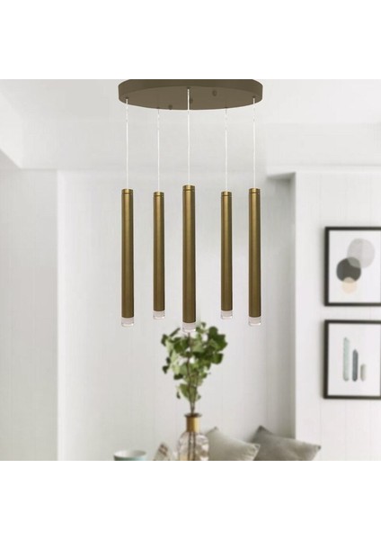 TRA83055Y Eco 5*ø40 mm LED Avize Sarkıt Tray Grandetubo - Işık Rengi 4000K Doğal Beyaz modelleri