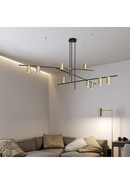 TRM84007 120 cm LED Avize Sarkıt Lux GU10 - Işık Rengi 6500K Soğuk Beyaz