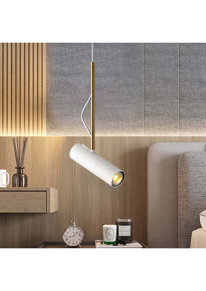 TRM83061 25 cm LED Avize Sarkıt Flamıngo - Işık Rengi 6500K Soğuk Beyaz