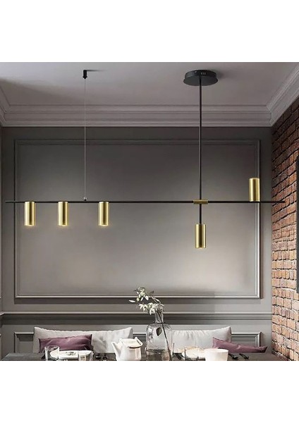TRM84006 120 cm LED Avize Sarkıt GU10 - Işık Rengi 6500K Soğuk Beyaz