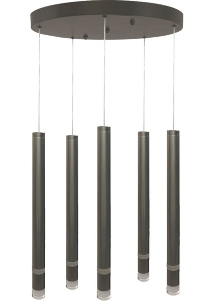 TRA83055Y Eco 5*ø40 mm LED Avize Sarkıt Tray Grandetubo2 - Işık Rengi 4000K Doğal Beyaz fiyatları