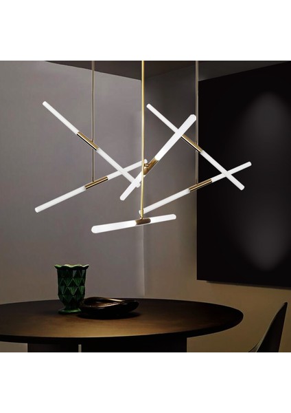 TRA83031 Eco 6*70 cm LED Avize Sarkıt Fly - Işık Rengi 3000K Sıcak Beyaz