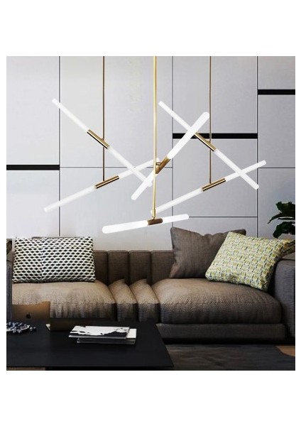TRA83031 Eco 6*70 cm LED Avize Sarkıt Fly - Işık Rengi 3000K Sıcak Beyaz