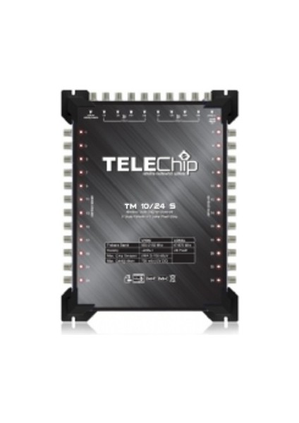 Uydu Dağıtım Santrali Telechip 10X24 Sonlu