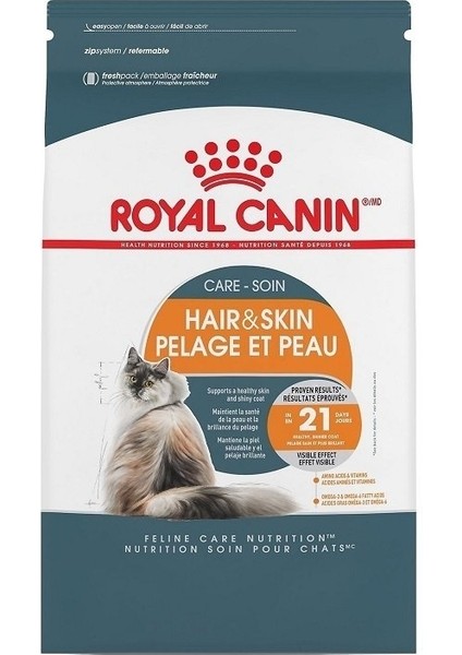 Hair Skin Hassas Tüylü Kediler Için Mama 2 kg