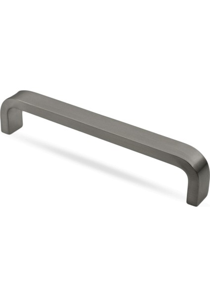 Vien Çekmece Dolap Kapak Kulpu Kulbu 160 mm Füme Metal Kulp