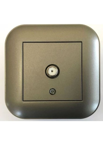 Loft Antrasit Uydu F Konnektör