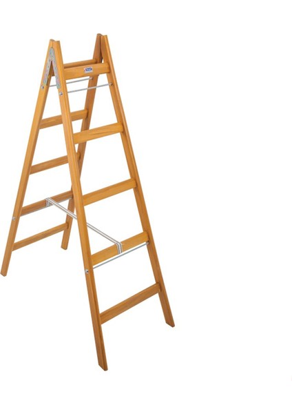 Ahşap Merdiven Katlanır Merdiven 5 Basamaklı Merdiven