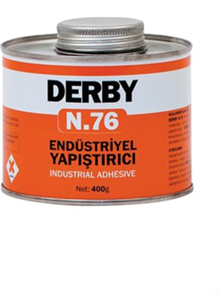 N.76 Endüstriyel Kontakt Teneke Yapıştırıcı 400 gr