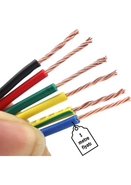 Öznur 1,5 Nya Kablo Tam Bakır 1 Metre