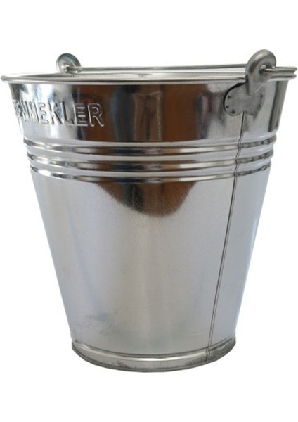Metal Galvaniz Su Kum Kovası No:32 Galveniz 11 Litre