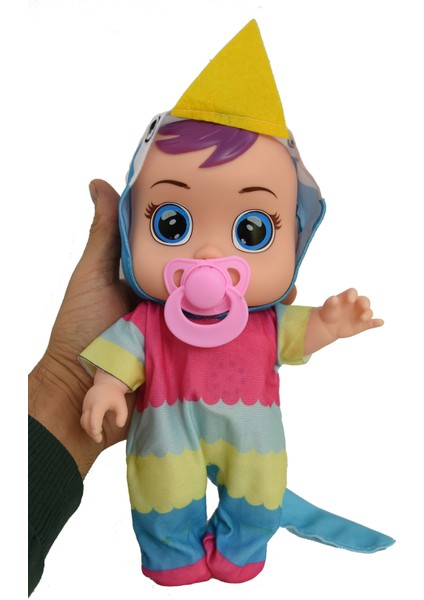 Ağlayan Bebekler Cry Babies Et Bebek Renkli Penguen 25CM modelleri